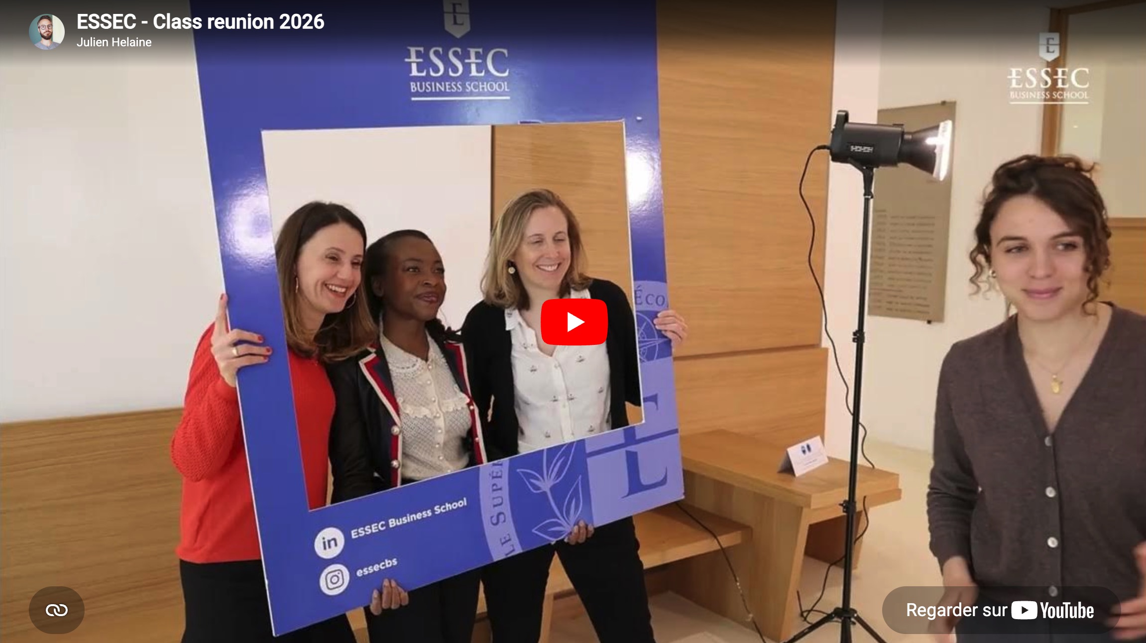 Aftermovie Class Reunion ESSEC - vidéaste événementiel Lille